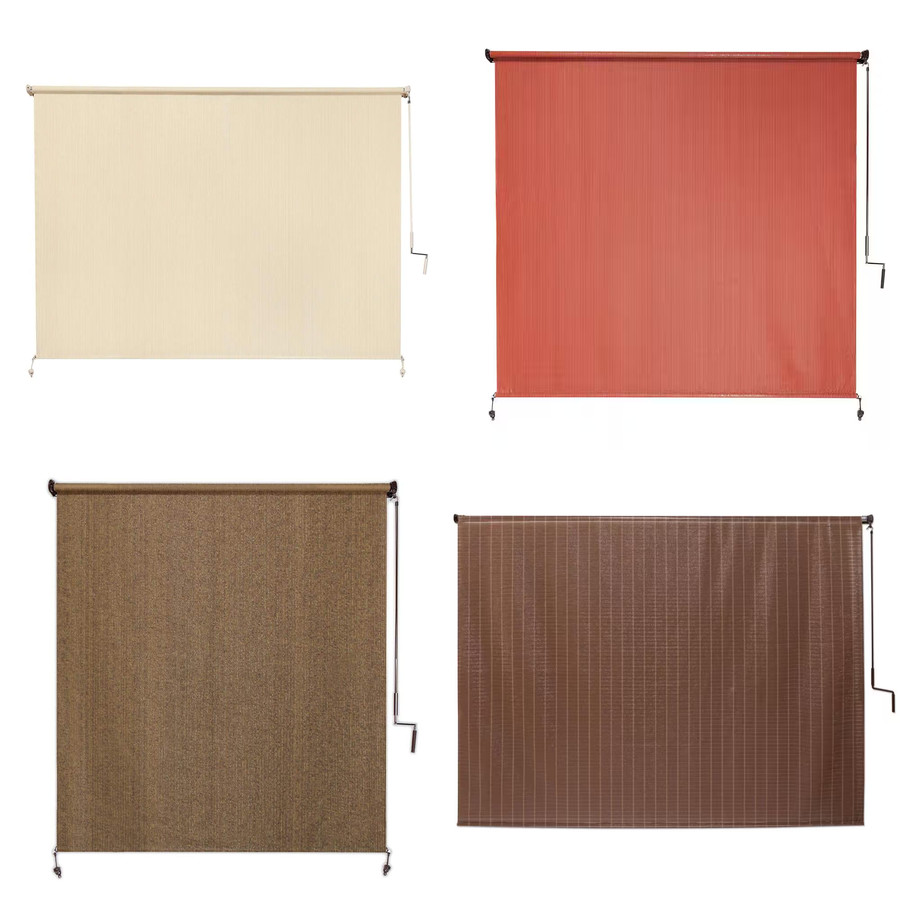 Exterior Roller Shade 48/72/96 In. W X 72/96 In. L Fade Resistant Fabric