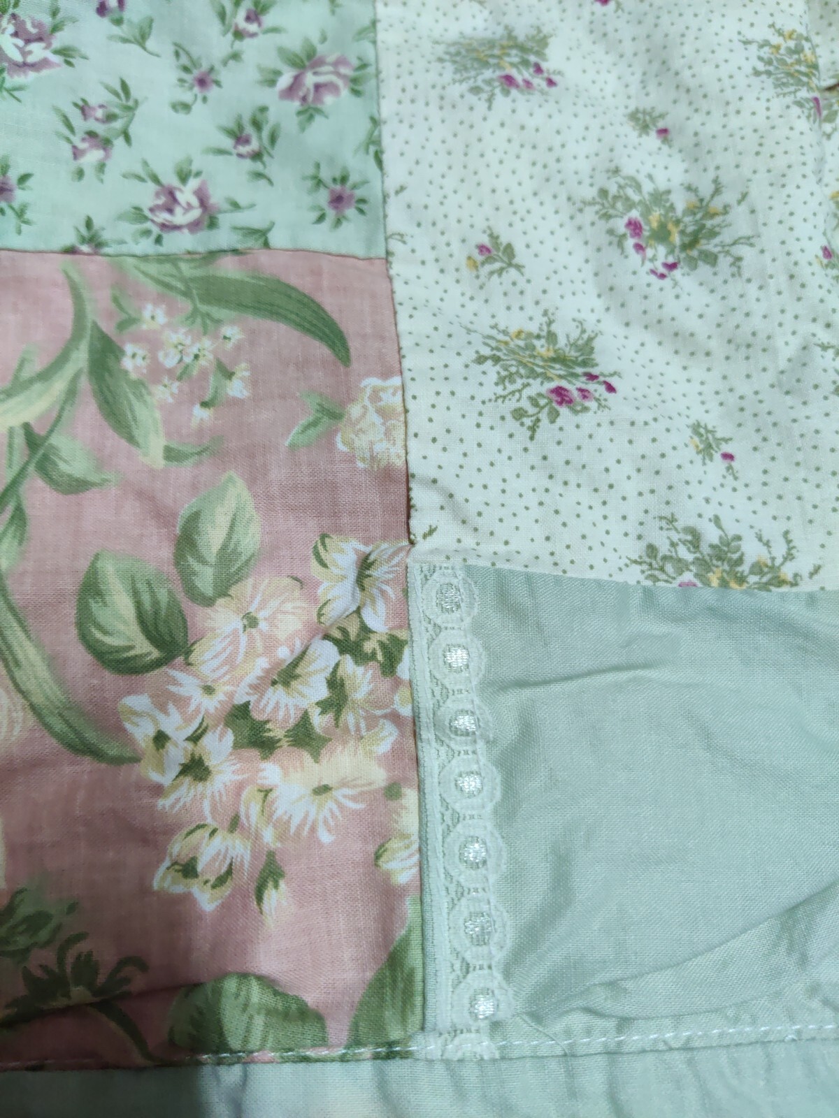 Single JCPenney’s HOME Patchwork Floral Valance French Country 18″X82″