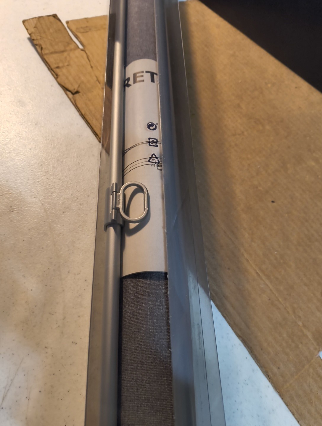 IKEA TRETUR Blackout Roller Blind Gray 32×76 ¾” in Original Package