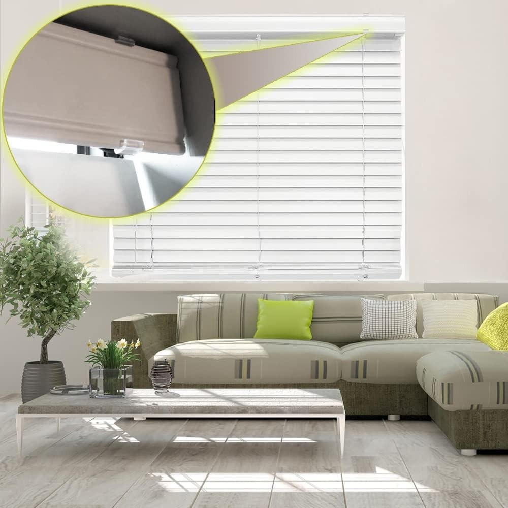 Sturdy Plastic Clips for Horizontal Blinds – 2.5 Inch