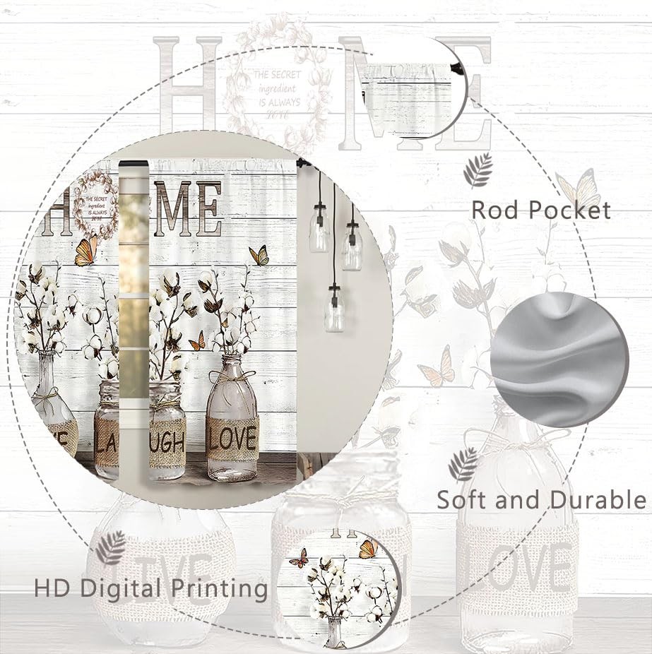 Rusitc Farmhouse Cotton 27.5″W x 39″L (Pack of 2) 04 Cotton Farmhouse Rustic