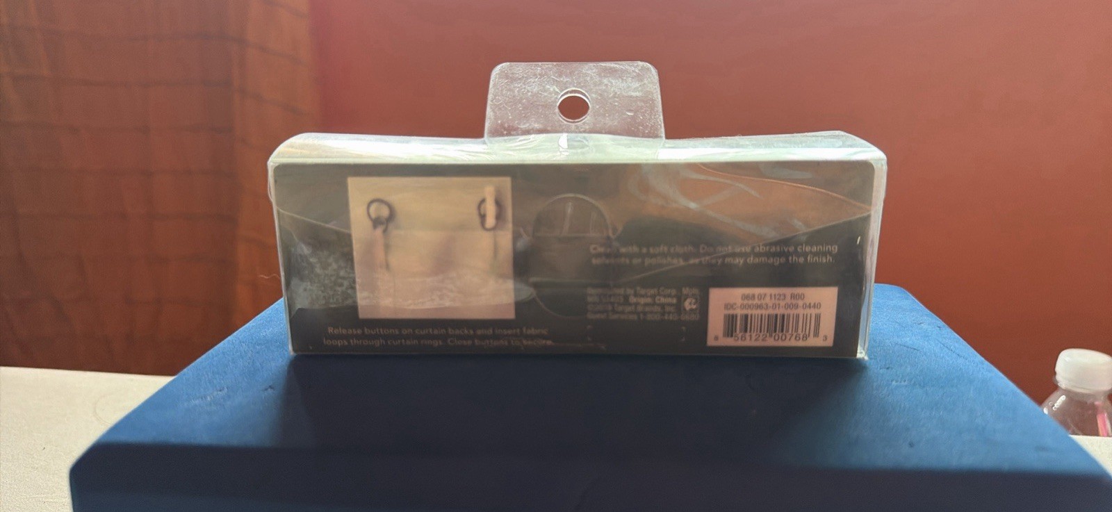 Threshold NIB Back-Tab Round Curtain Rings (8 pack)