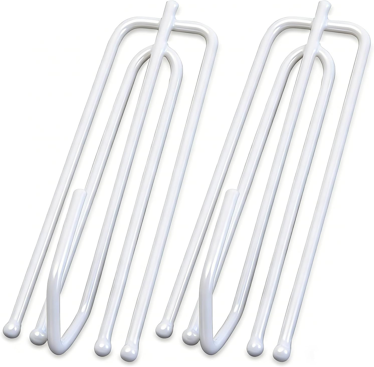 Curtain Pleat Hooks Stainless Steel, 60 Pack Drapery Hook and Pins for Pleated D