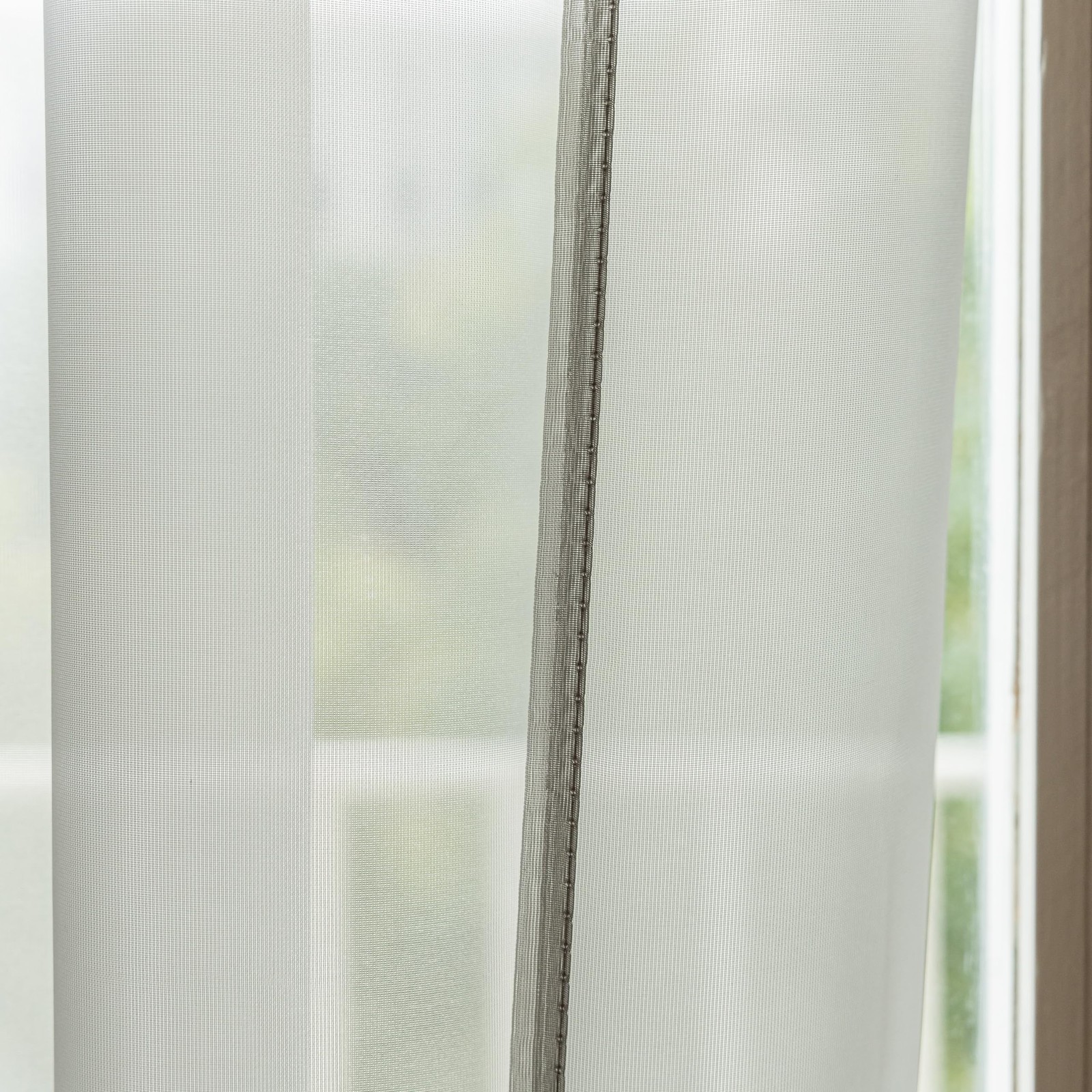 Aquazolax Glass Door Panel Window 54″W x 72″L (Pack of 1), Sheer| Grey