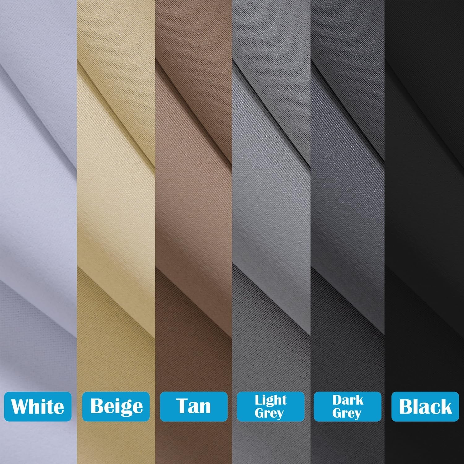 Room Divider Multi-Scenario Blackout Curtains – Noise Reducing Thermal Insula…