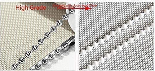 4.5 mm Stainless Steel Bead Chain for Blinds & Shades with 5 Connectors, Fix or