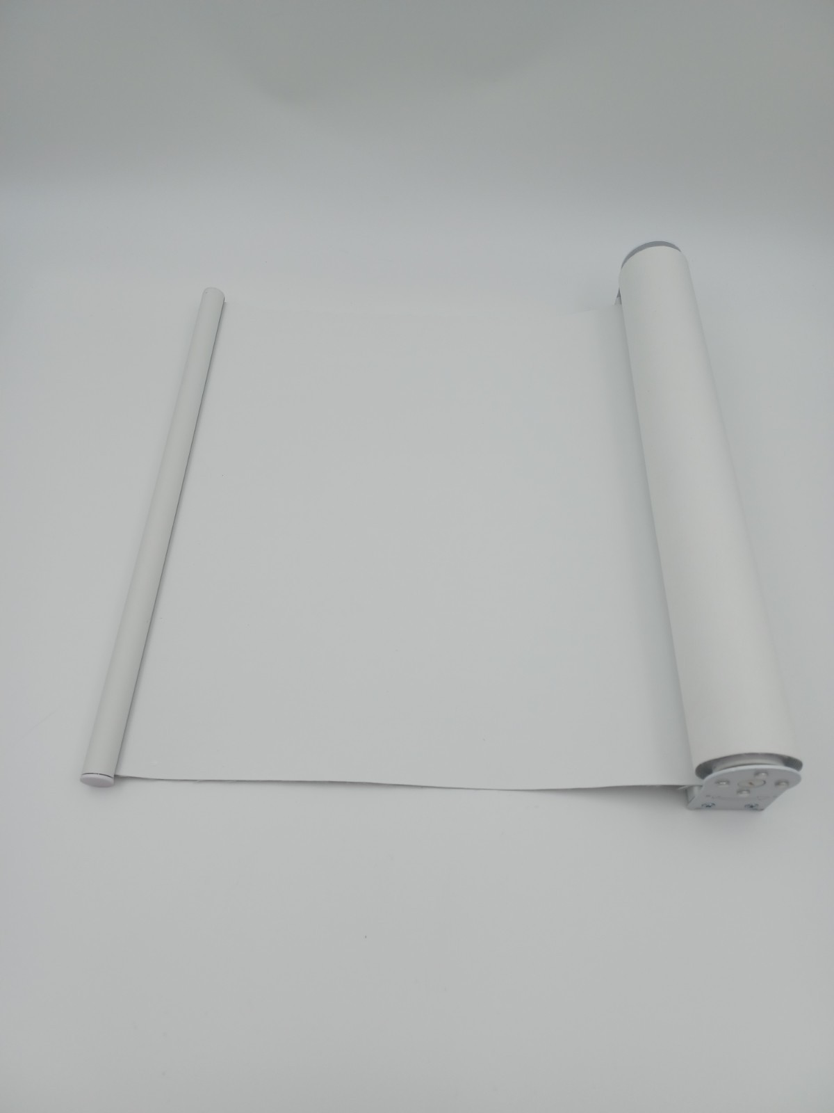 White Roller Shade – 13 12/16″ Window Blind – Light Control & Privacy Pull Down