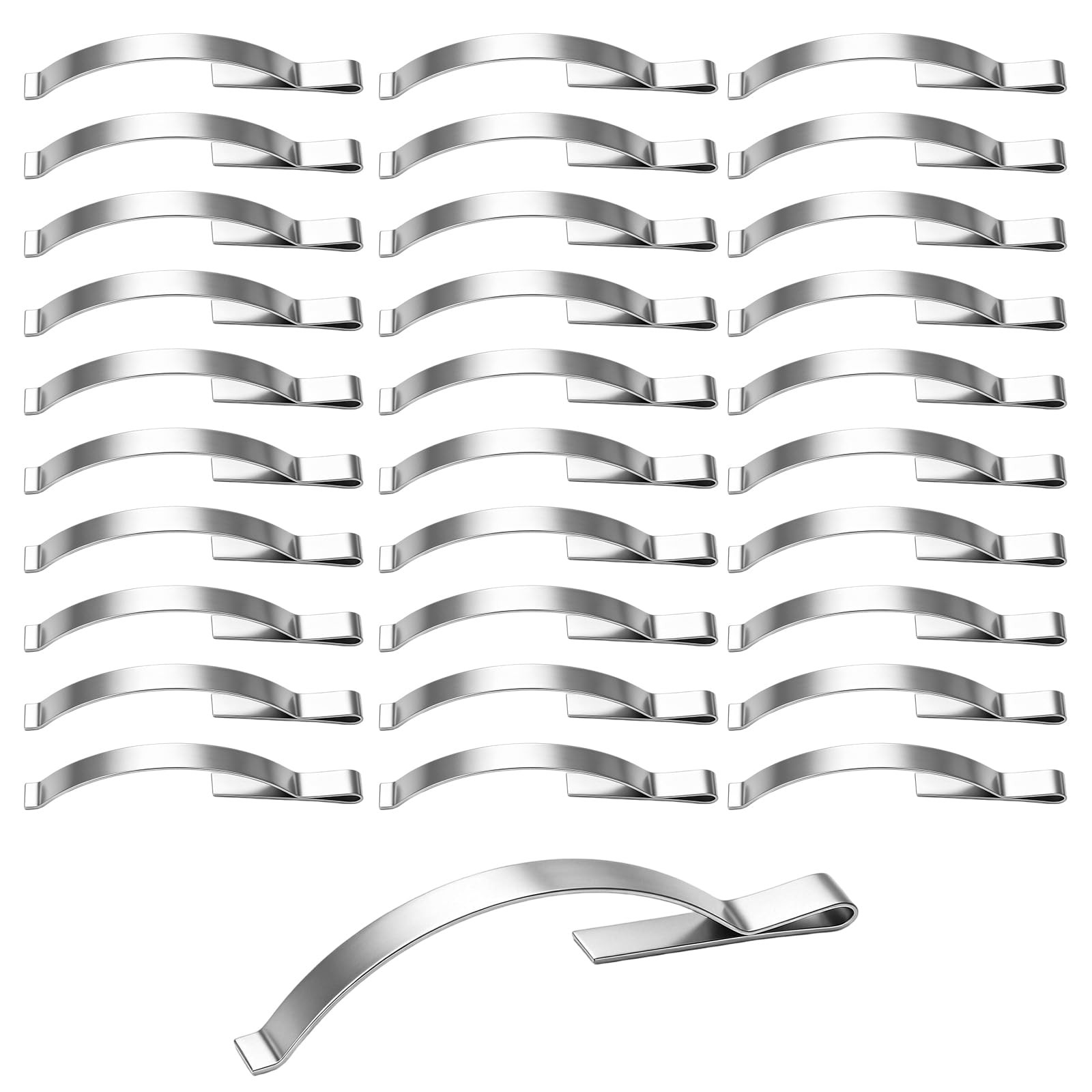 30 Pcs Window Screen Frame Corners, Corner Mount Flat Window Spring