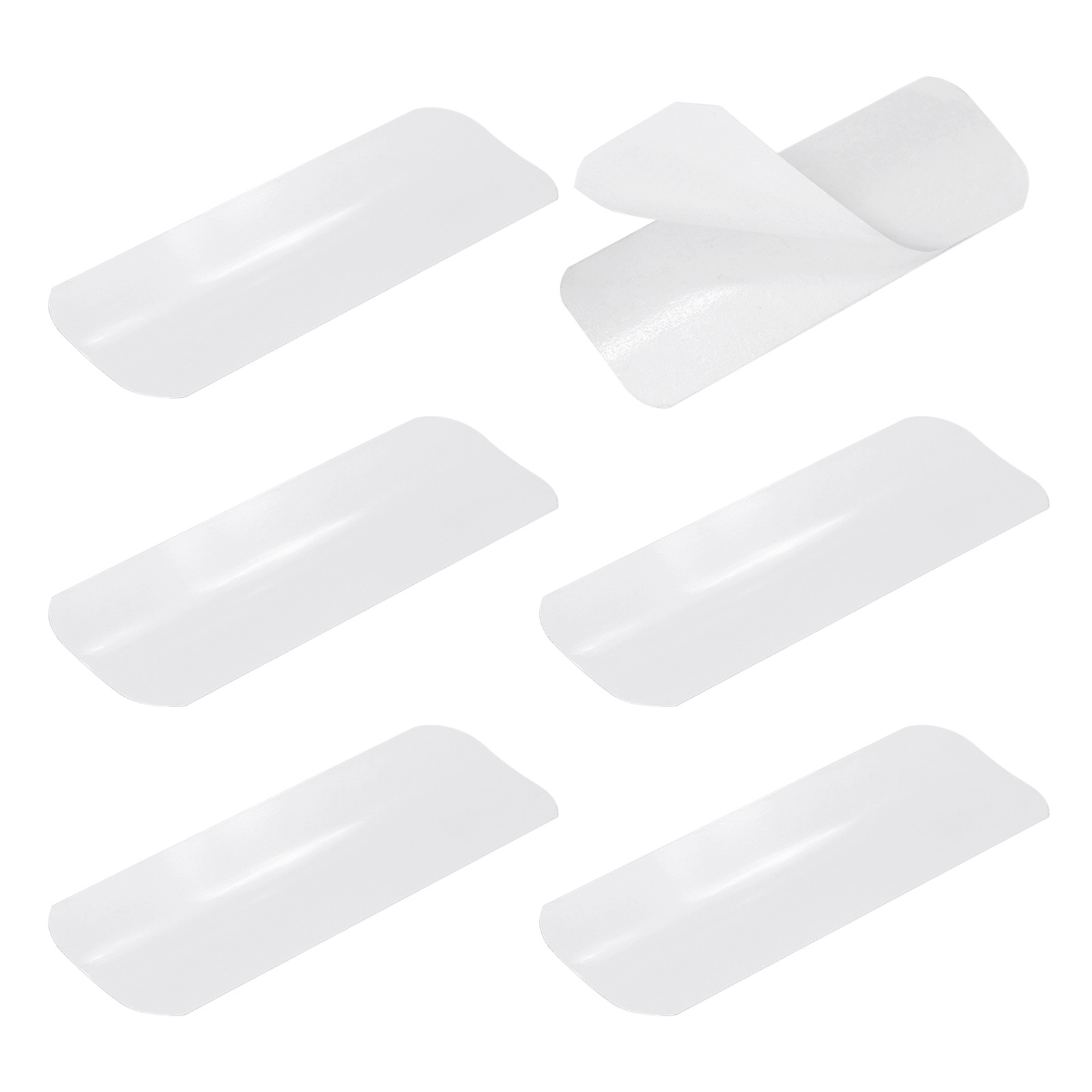 6Pcs 1″ W x 3″ l Self-Adhesive Mini Horizontal Blind Repair Tabs, White