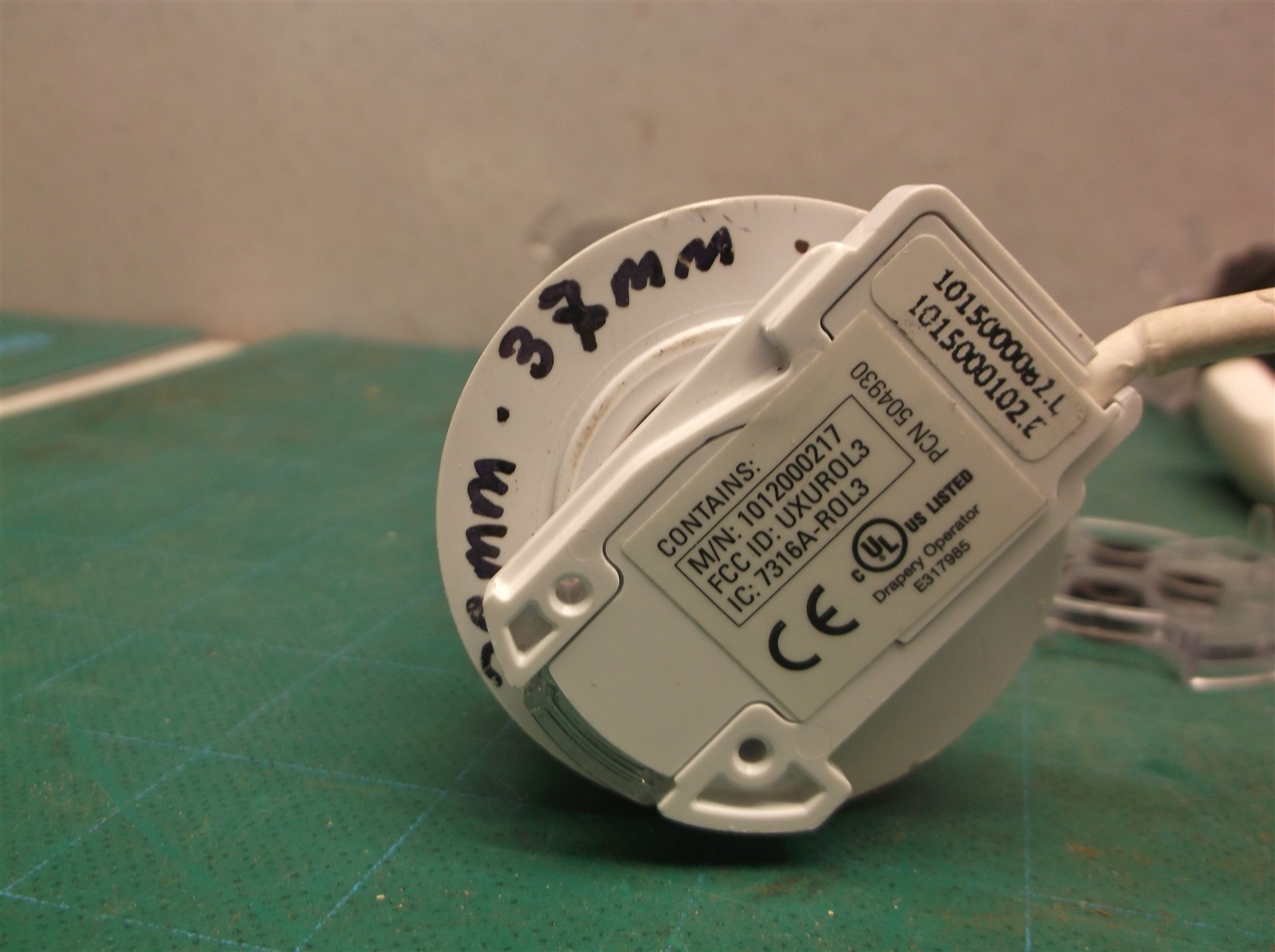 Left & right hand 39mm 1012000217 drapery operator with 4 pin connector