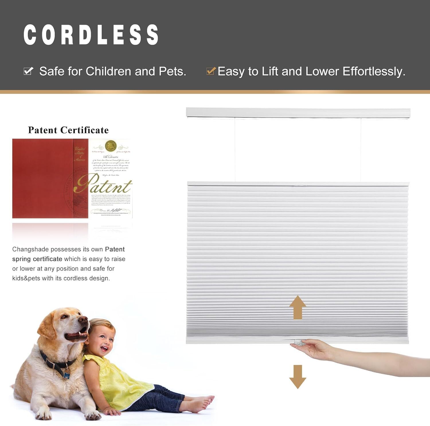 Changshade Room Darkening Top Down Bottom Up Blackout Cellular Blinds Honeycomb