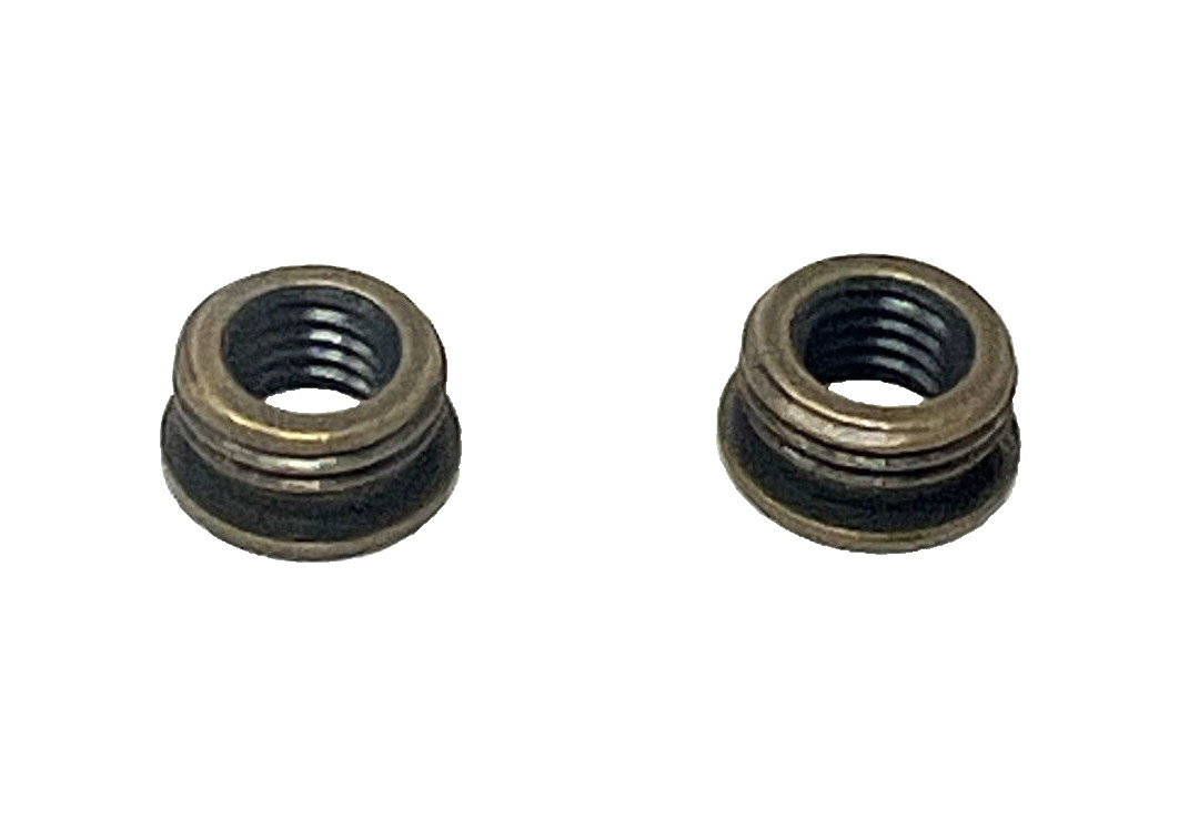 Set/2 Curtain Rod Finial Adapter Reducer, 1.25″ to 0.75″, Works w/ Pottery Barn