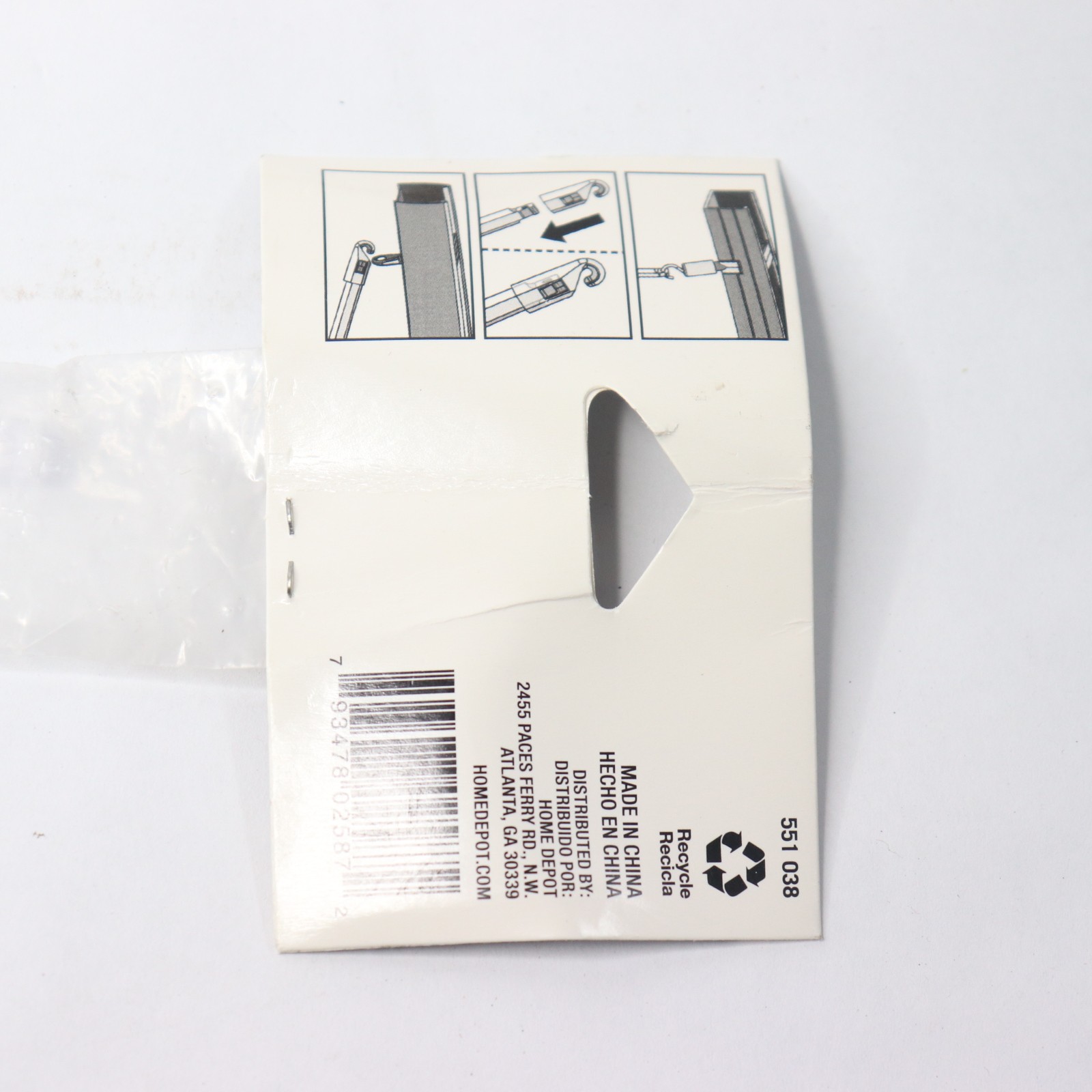 Unbranded Universal Clear Wand for 1 in. Vinyl and Aluminum Blinds