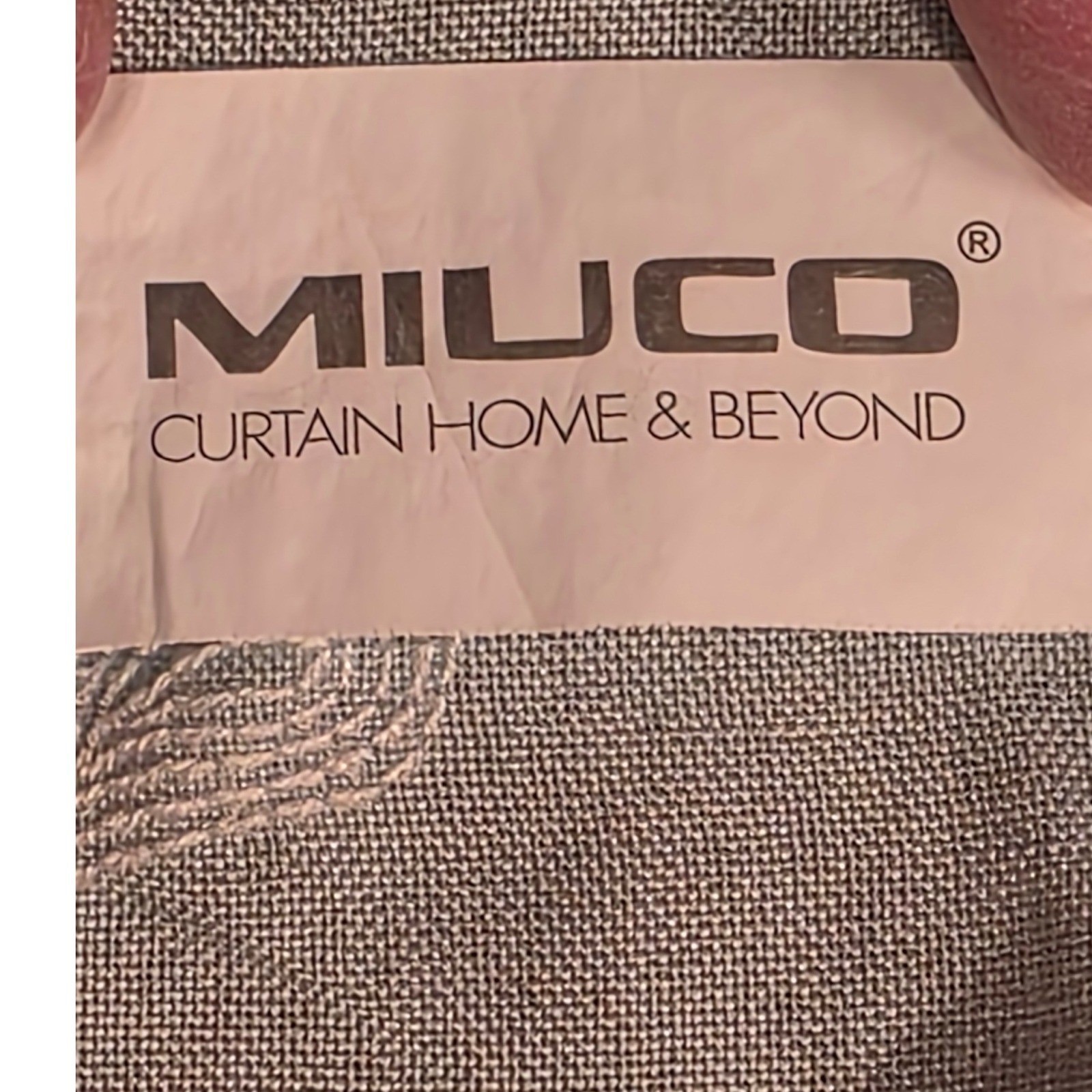 Miuco Light Blue Embroidered Leaf Vine Grommet Top Curtain Panels Set of 2 52×63