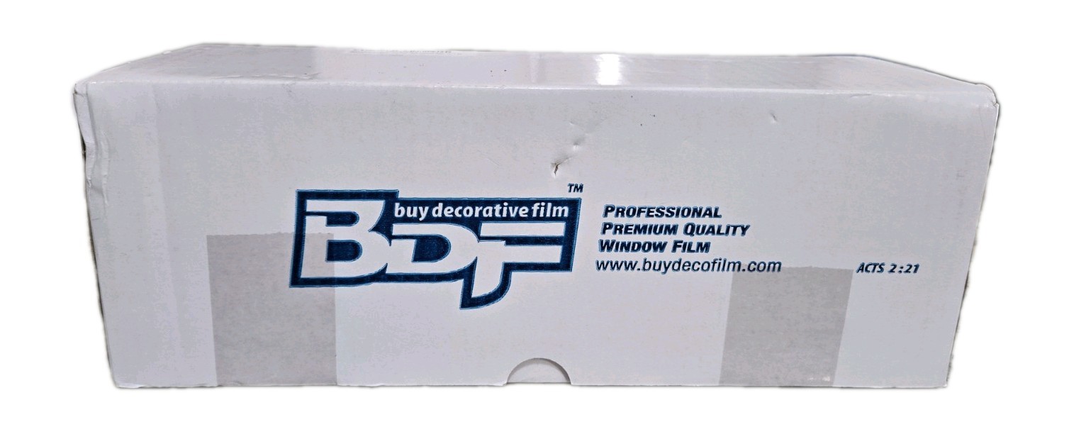BDF Professional Premium Window Film NA05 Black Sun Control 12″ × 50′ NEW Dark