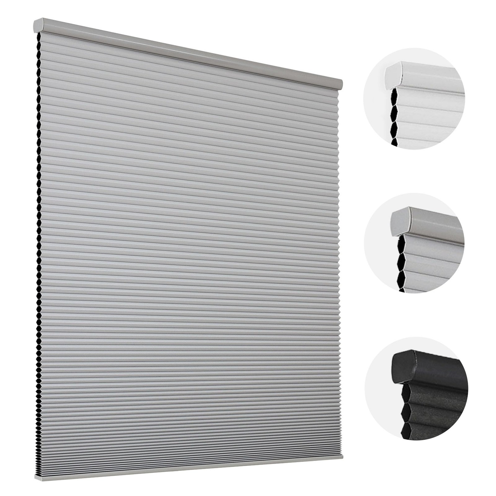 Joydeco Cellular Shades Cordless Blackout Shades Cellular Blinds For Indoor