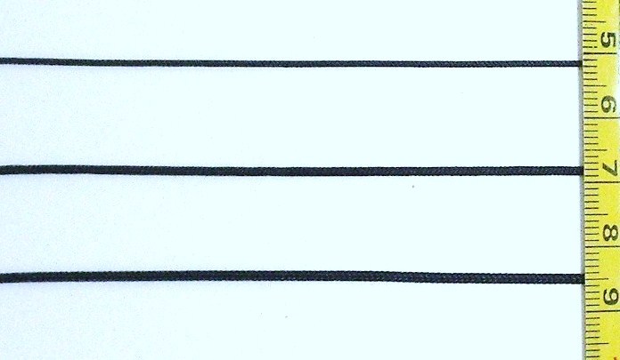 5 YDS .9mm 1.4mm 1.8mm PLEATED Cellular SHADE Blind DARK BROWN LIFT & PULL CORD