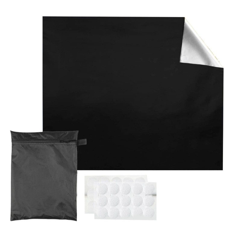 Customizable Sun Blocking Curtains Adhesive Backing Easy Arrange For Home Use