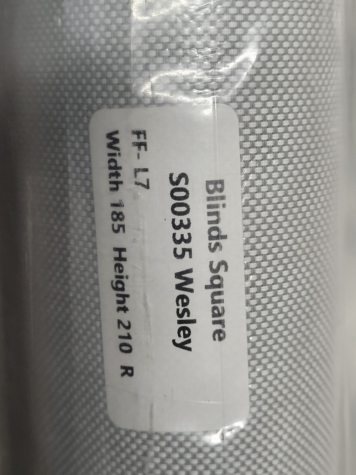 Blinds Square Gray S00335 Wesley 183cm Wide X 210cm Long Motorized Blinds Shades