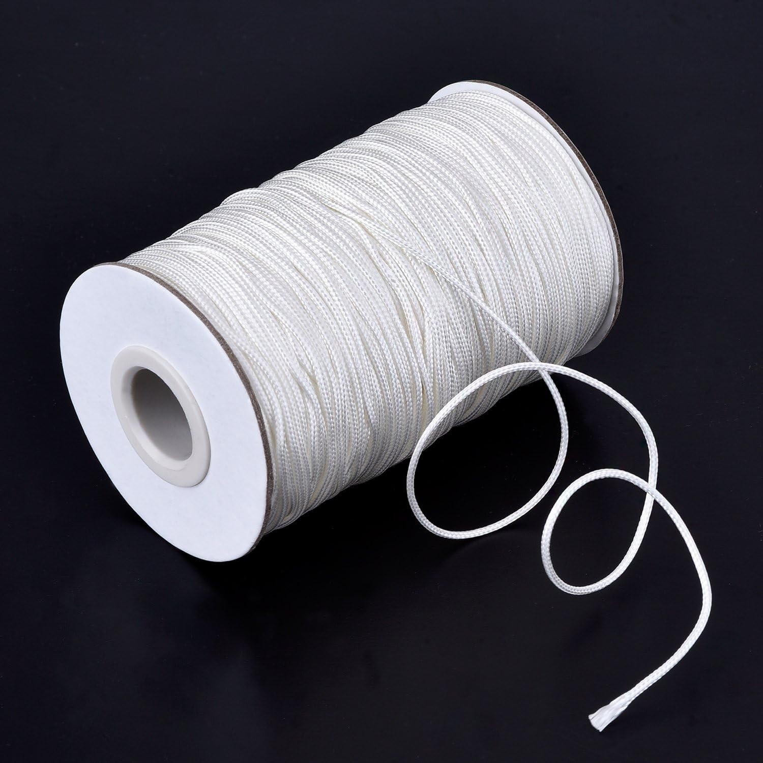 109 Yards/Roll Blind Replacement String White Braided Lift Shade Cord for Alu…