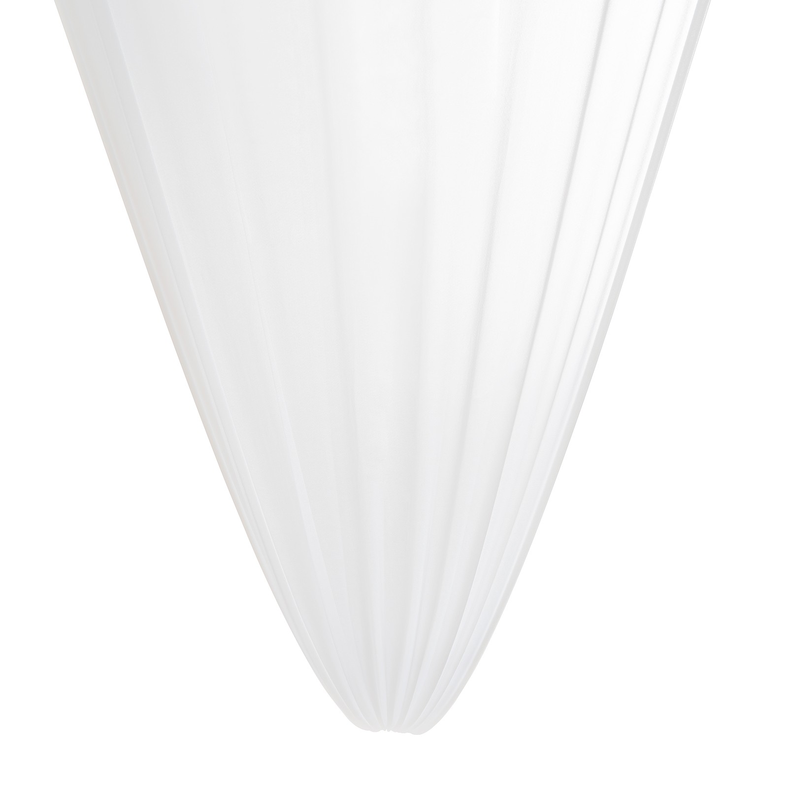 6Pc White Chiffon Ceiling Drapes 15 × 5 Ft Panels For Wedding Party Backdrop