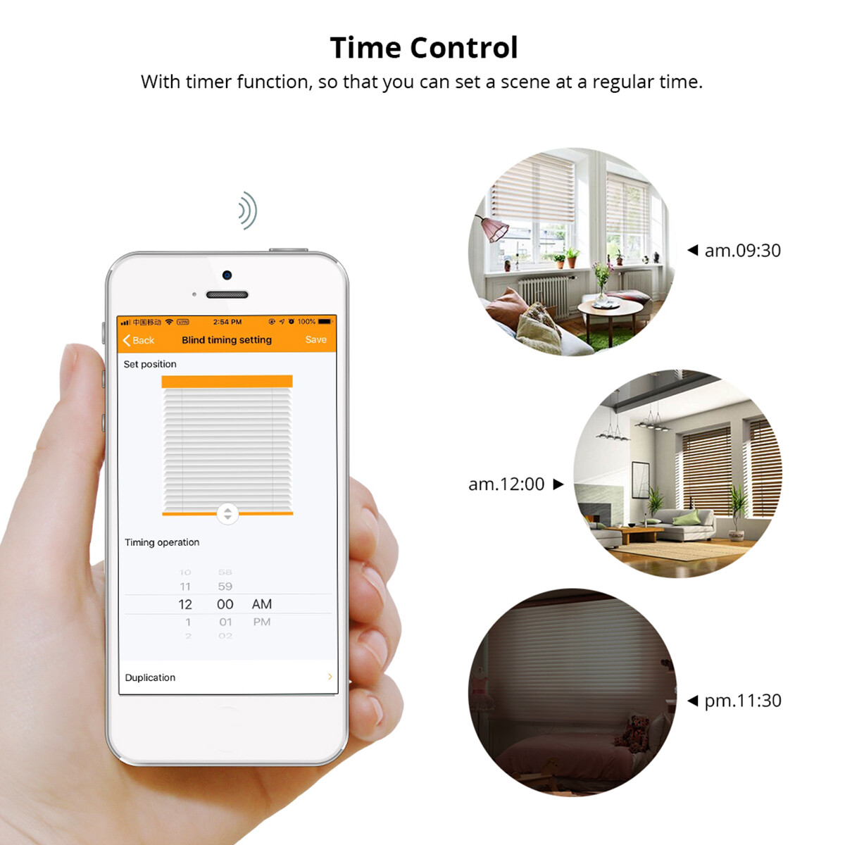 Smart Window Bluetooth Chain Blinds Automation Kit Motorized APP Remote Control