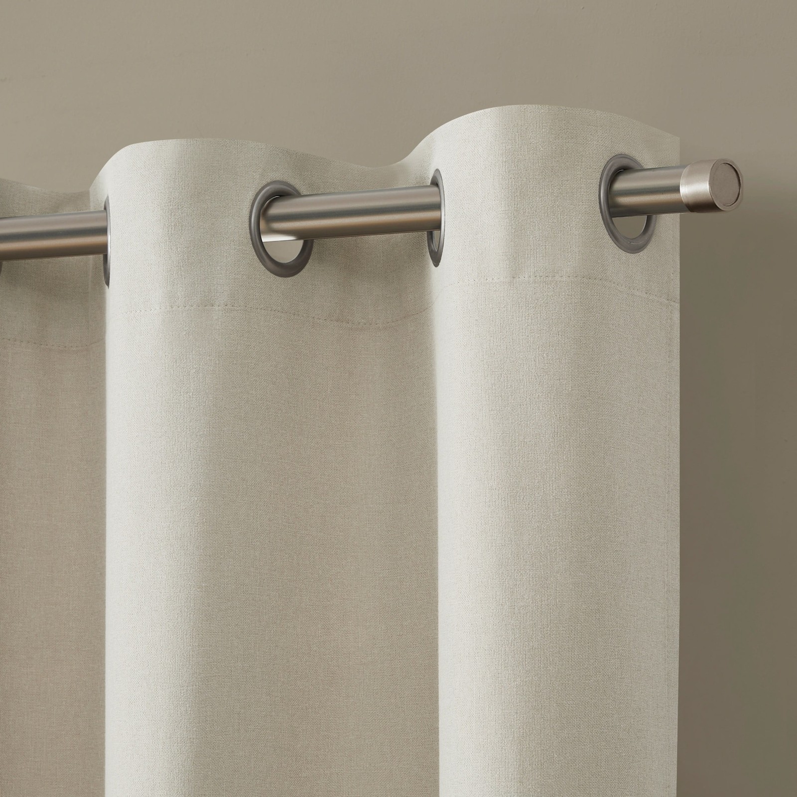 Corte Solid Blackout Curtains Set of 2 84 Inch Long Blackout Curtains