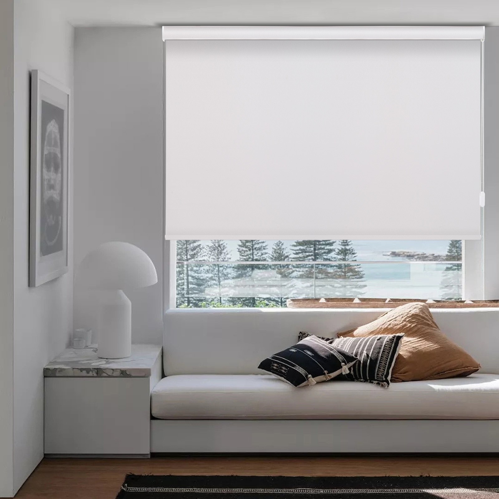 Changshade CUSTOM Blackout Window Blinds Corded Roller Shades Room Darkening