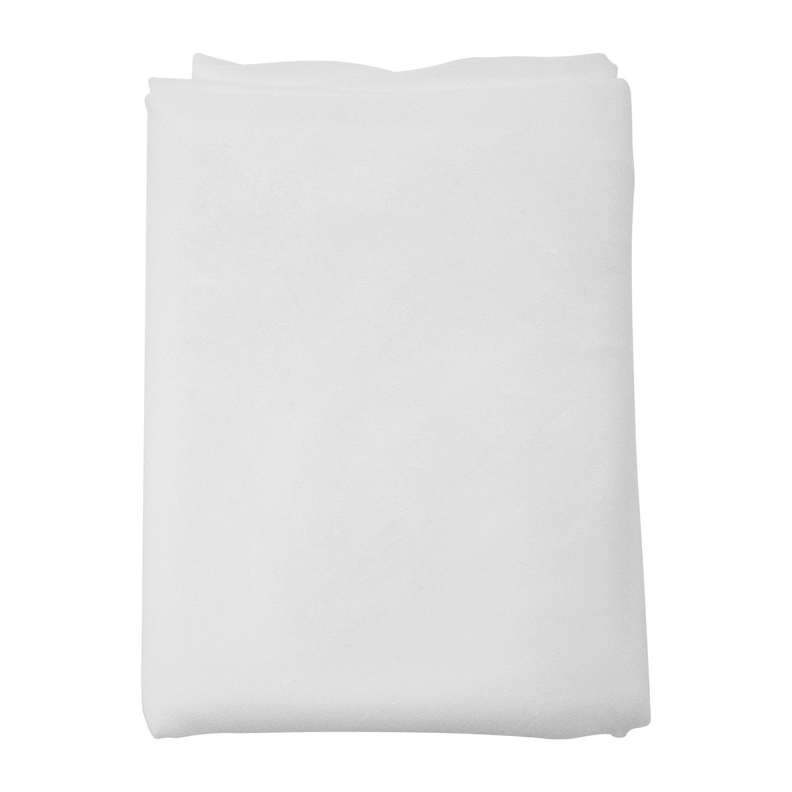 6Pc White Chiffon Ceiling Drapes 15 × 5 Ft Panels For Wedding Party Backdrop
