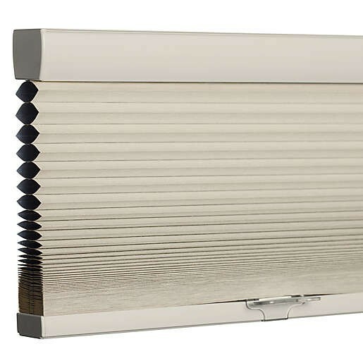 GLOWE Cordless Top-Down-Bottom-up Light Filtering Cellular Shade 34 x 72 Natural