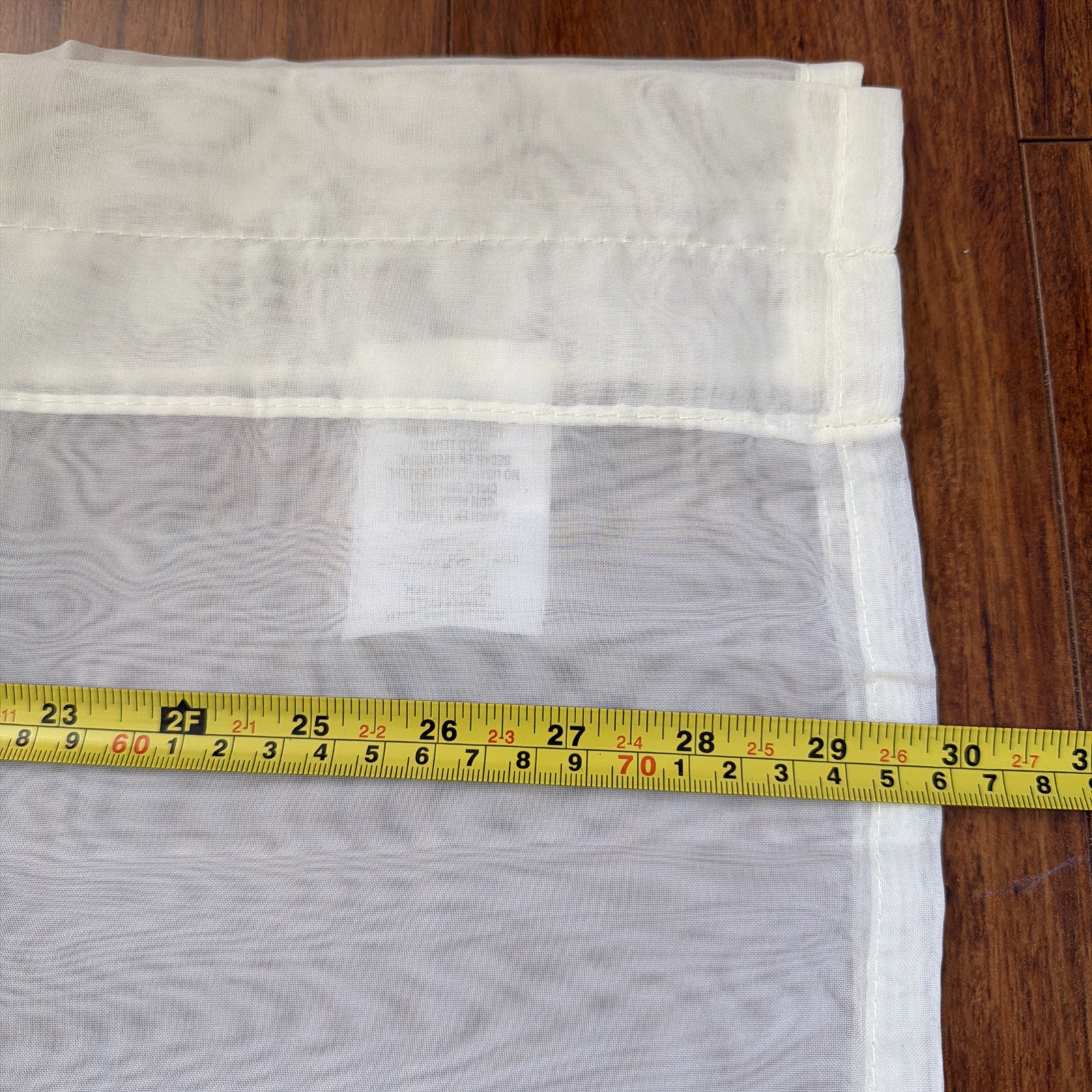 Peri Home Cherry Lace Cafe Curtain White Embroidered Cottagecore Window Tier