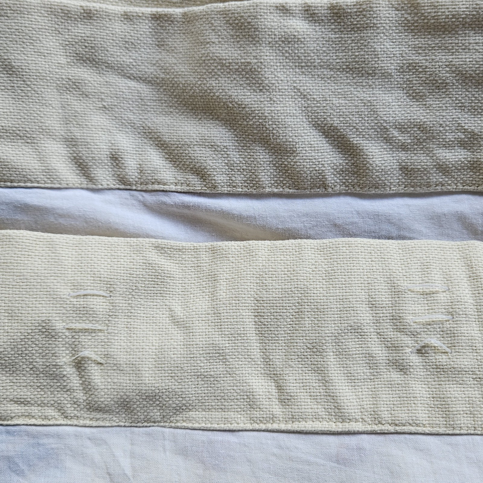 Pottery Barn Margaritte Embroidered Drapes Pair Lined Rod Pocket 82″ L