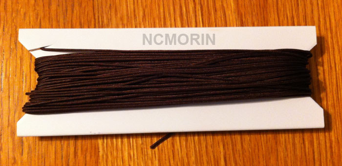 50 feet 1.4mm Dark Brown Window Blind Cord, String – Horizontal and RV Blinds