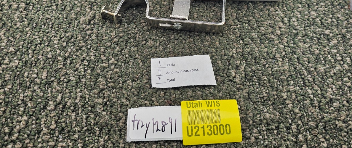 (QTY 9) NONO Bracket Outside Mounted Blind Curtain Rod Bracket Attachment