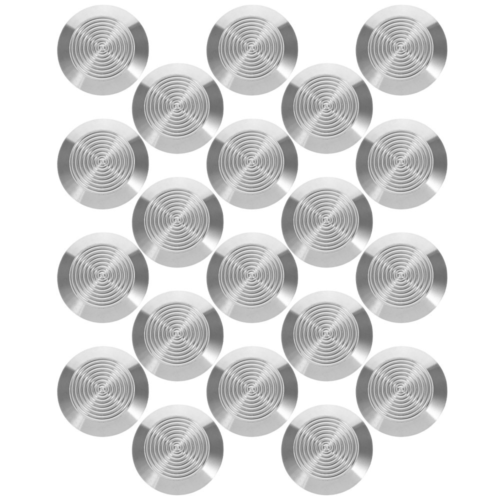 20pcs Non-Slip Tactile Dots Studs – Stainless Steel Paving Nails for Blind