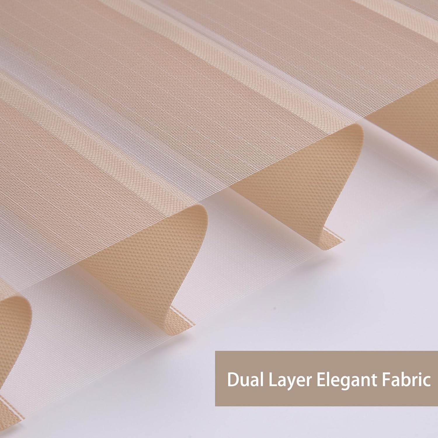 Changshade CUSTOM Corded Window Blinds Light Filtering Shades Shangri-La Shades