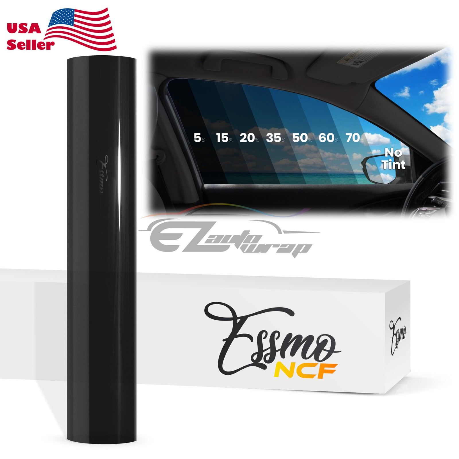 ESSMO Nano Ceramic Window Tint Film 15% VLT Car Home UV Heat Protection NCF15