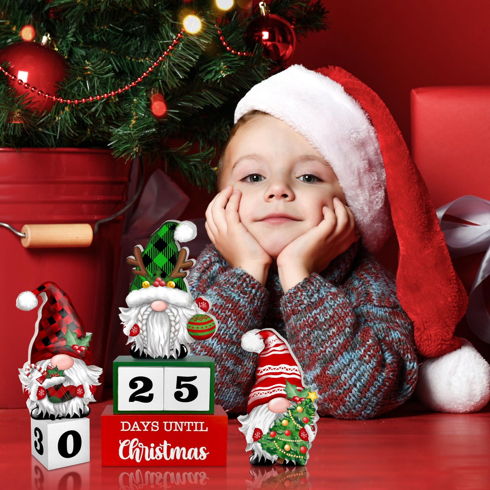 Christmas Advent Calendar 2025 Countdown to Christmas -30 Days Gnomes Classic…