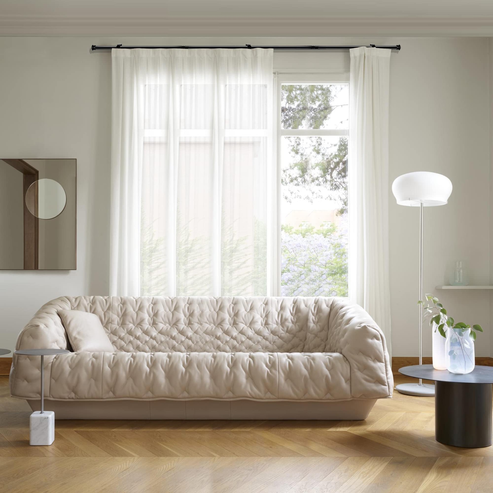 Standard Decorative Window Curtain Rods 30 to 45 Inch5/8 Inch Diameter Small