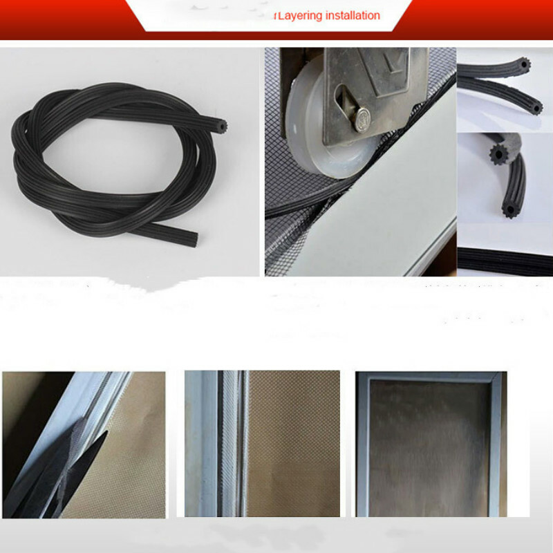 Window Door Screen Gray Fiberglass Insect Mesh Netting, Screening Insect 3 Sizes