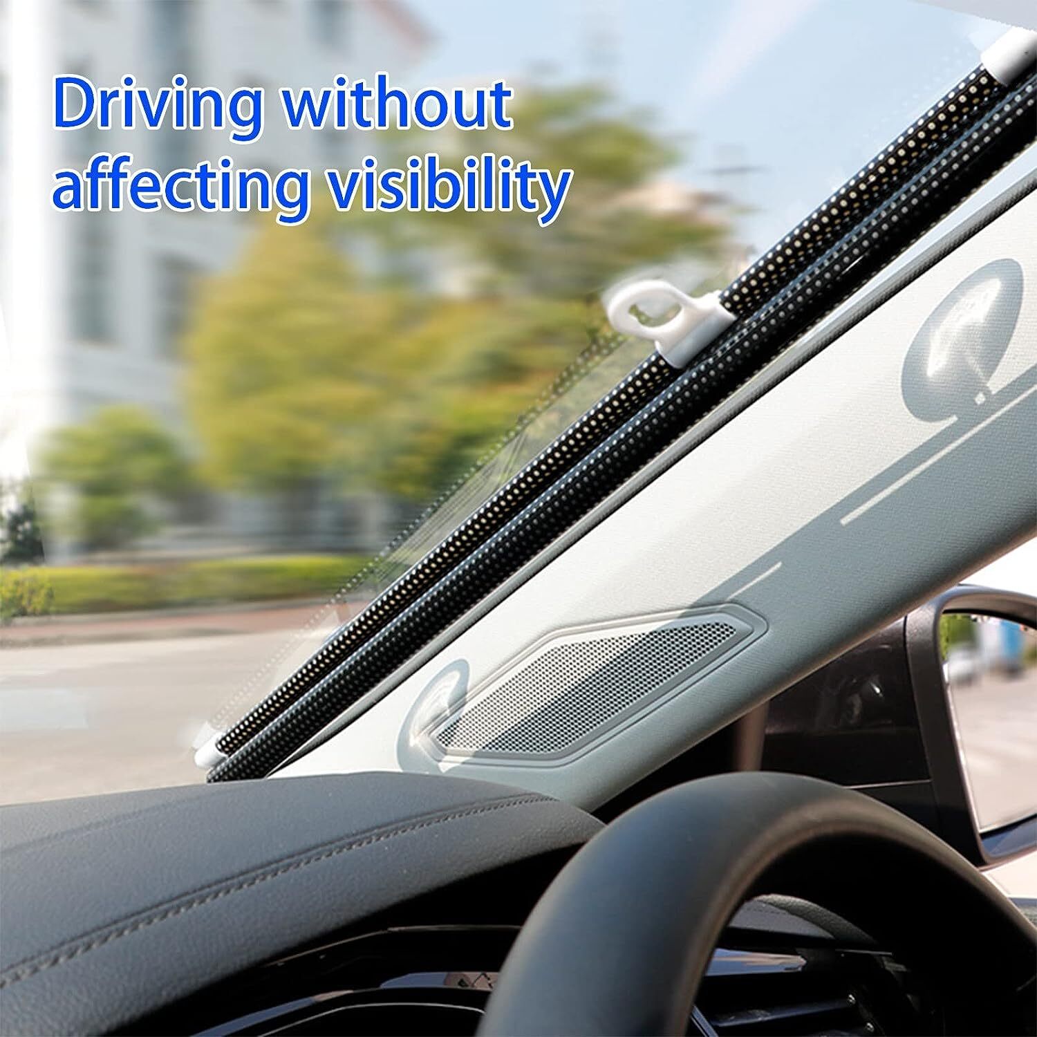 Retractable Car Auto Front/Side Window Sun Shade Shield Cover Roll Curtain Visor