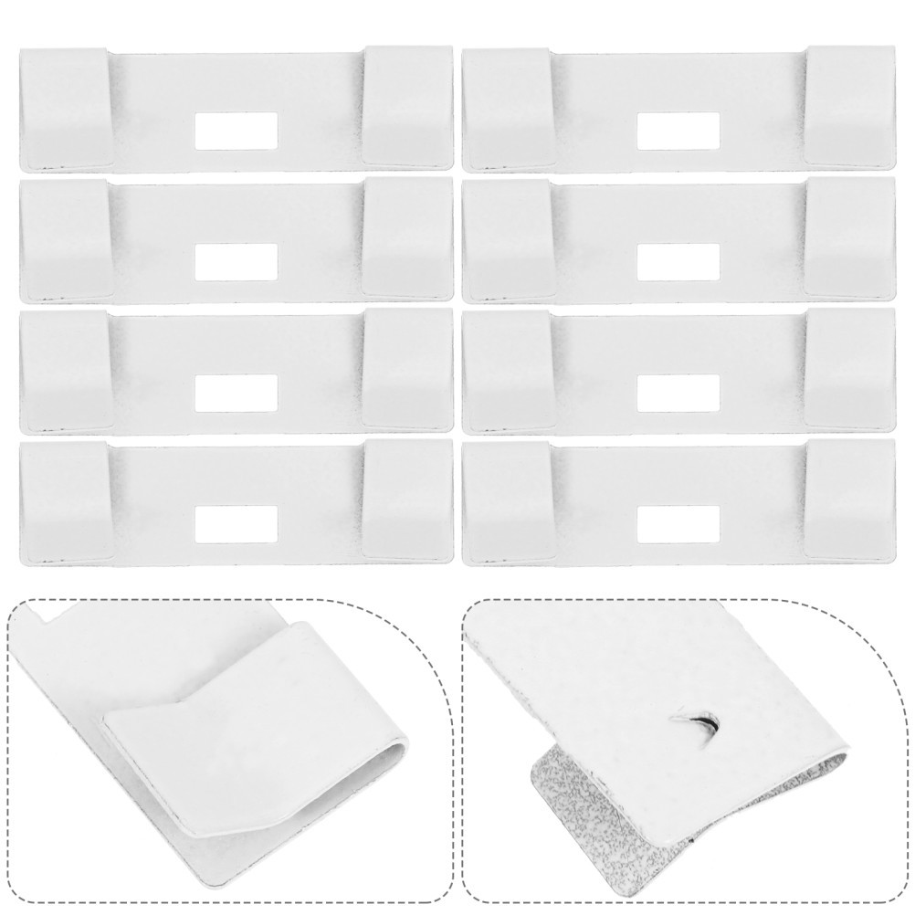 Blind Repair Vane Savers Metal White for Home Improvement 12Pcs