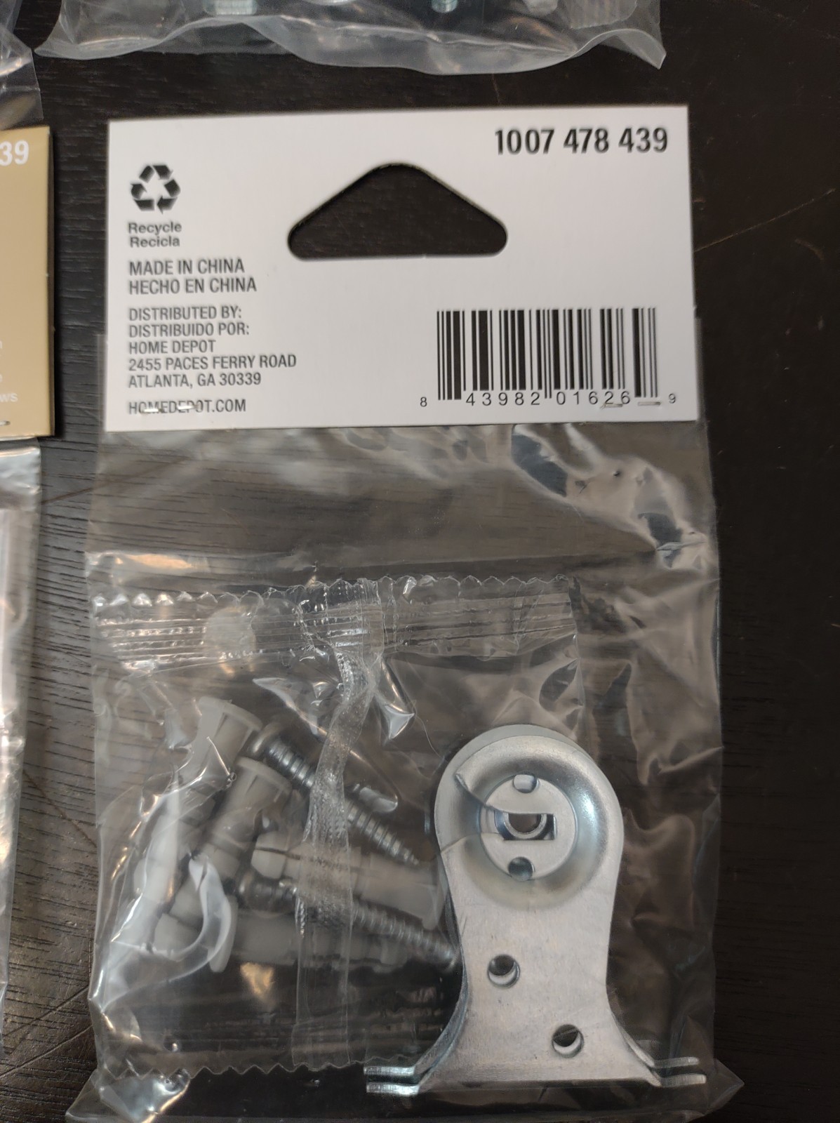 Outside Mount Roller Shade Brackets 1007 478 439 4 Sets/8 Brackets (B5)