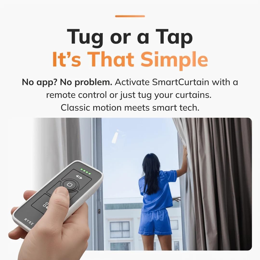 Smartcurtain | Motorized Curtain | Turn Current Curtains into Electric Automate
