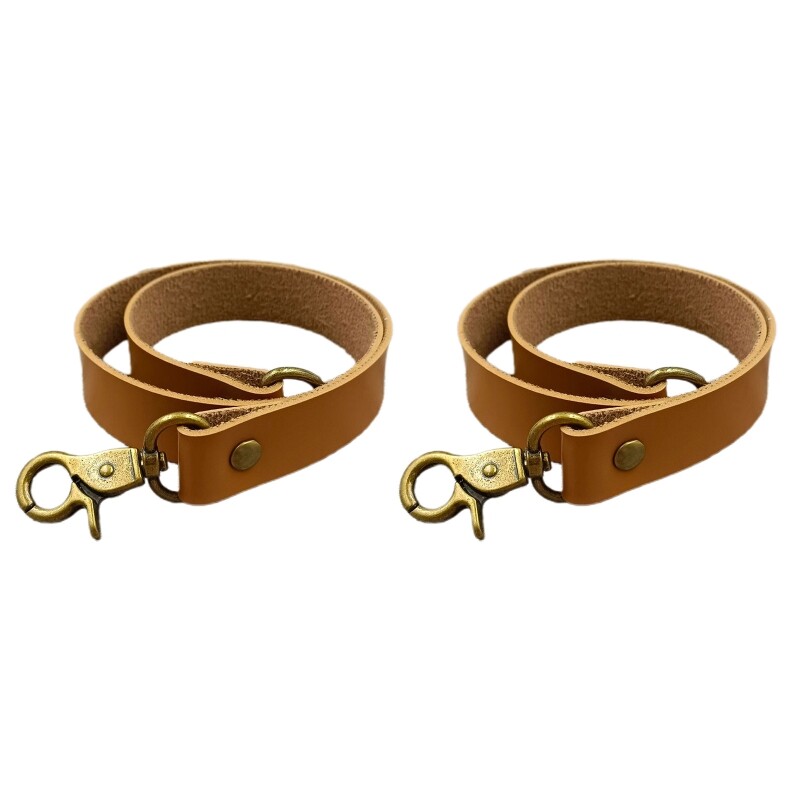 2 Pieces Leather Drapery Tiebacks Window Holdbacks Housewarming Gift