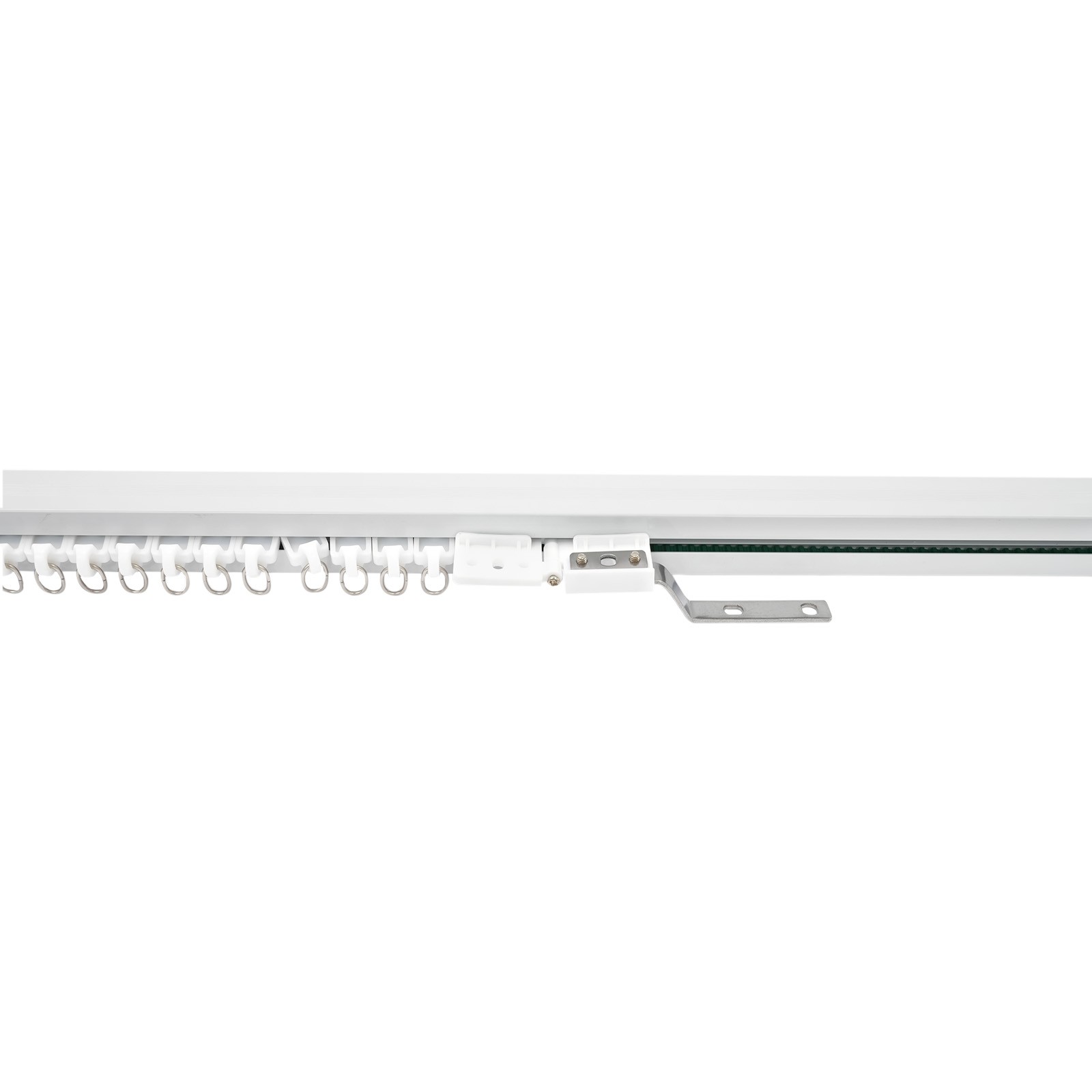 Automatic 13 Feet Motorized Electric Window Curtain Rod Track 4 Slide Rails NEW