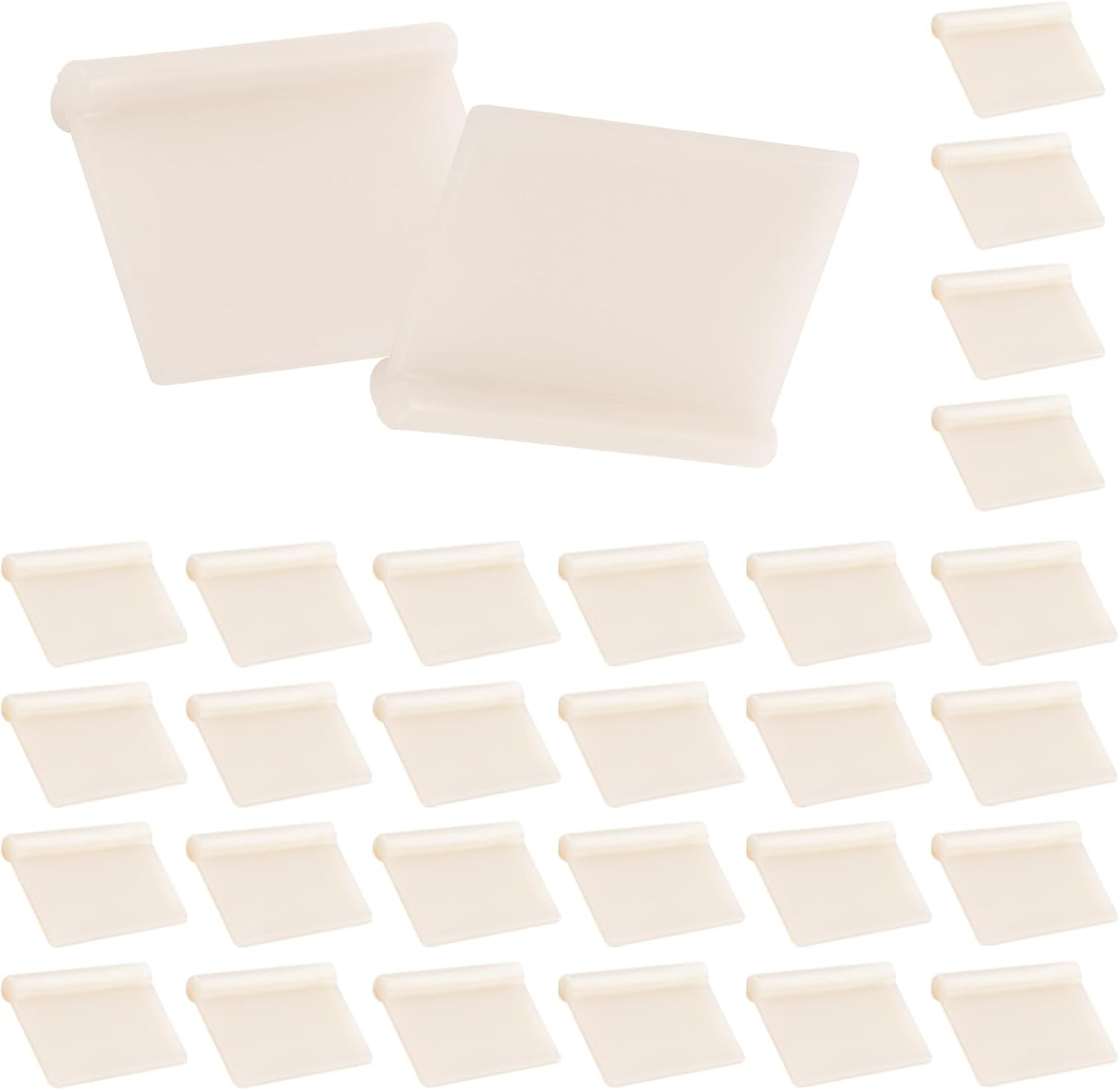 A118 RV Curtain Tab (30 Pack), for Pop up Camper Curtains Tabs Replacement, Sew-