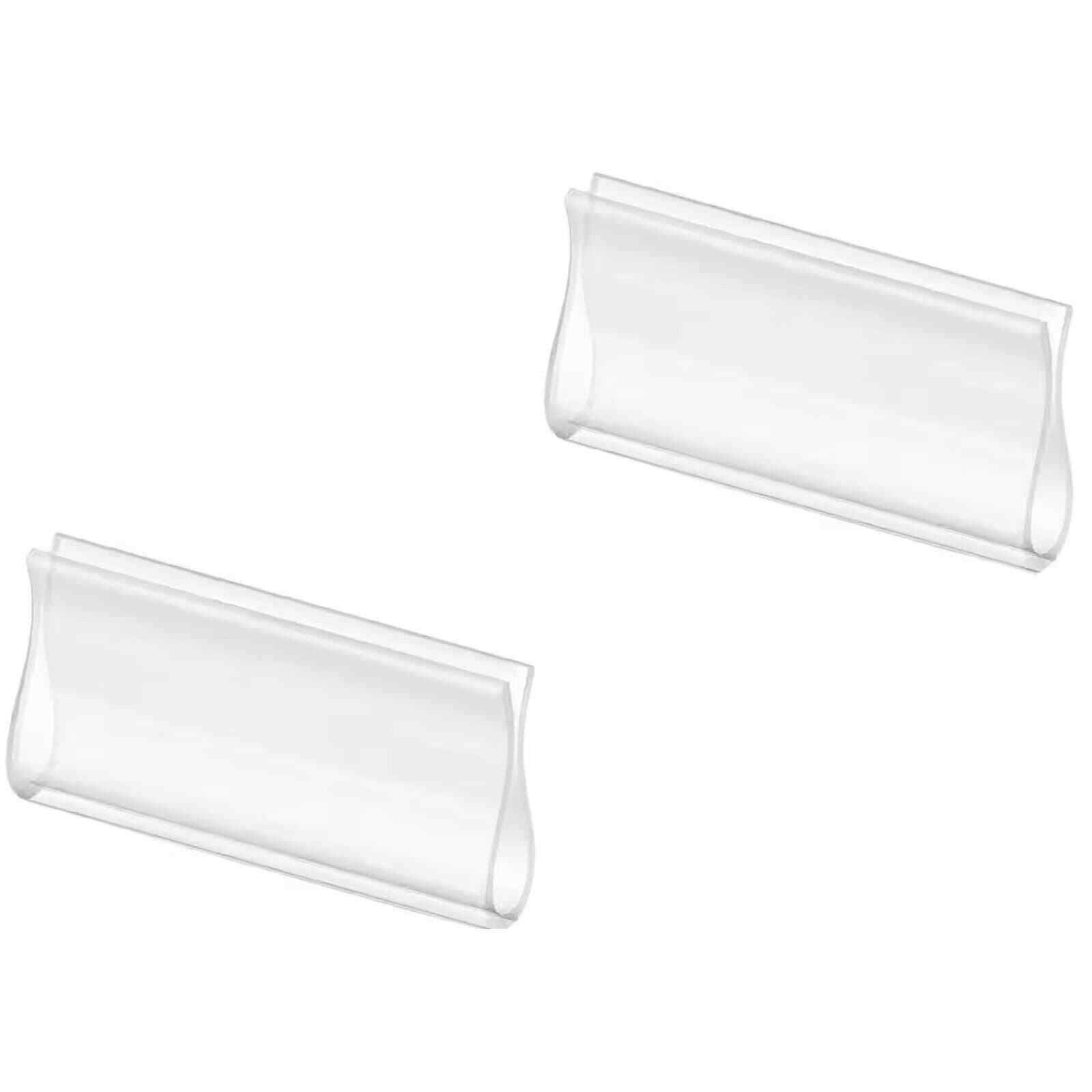 2 Bali Roller Shade Hem Grips, Clear + Free Shipping