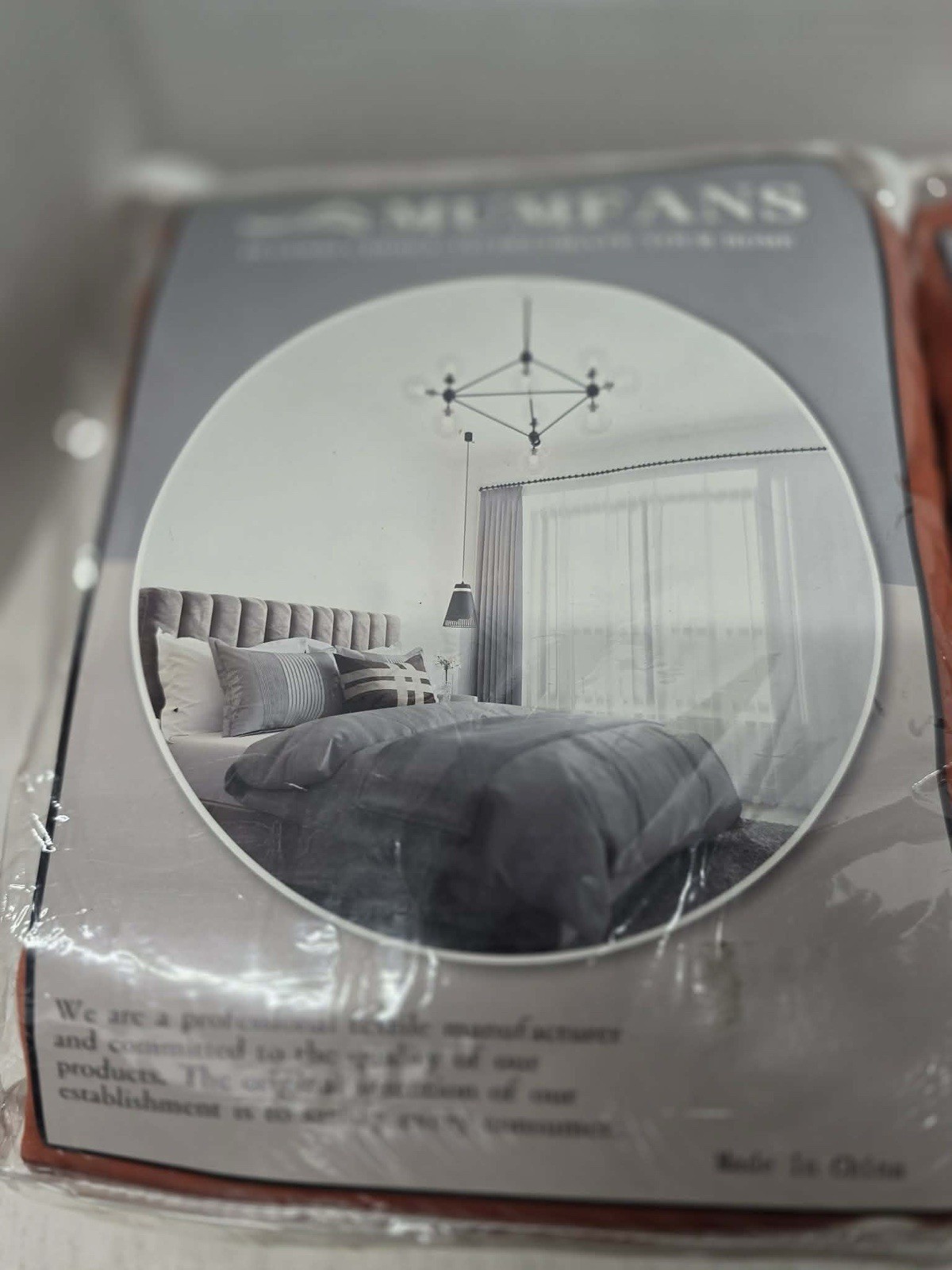 MUMFANS Blackout Curtains Rust Terracotta Window Curtain Panels Set New