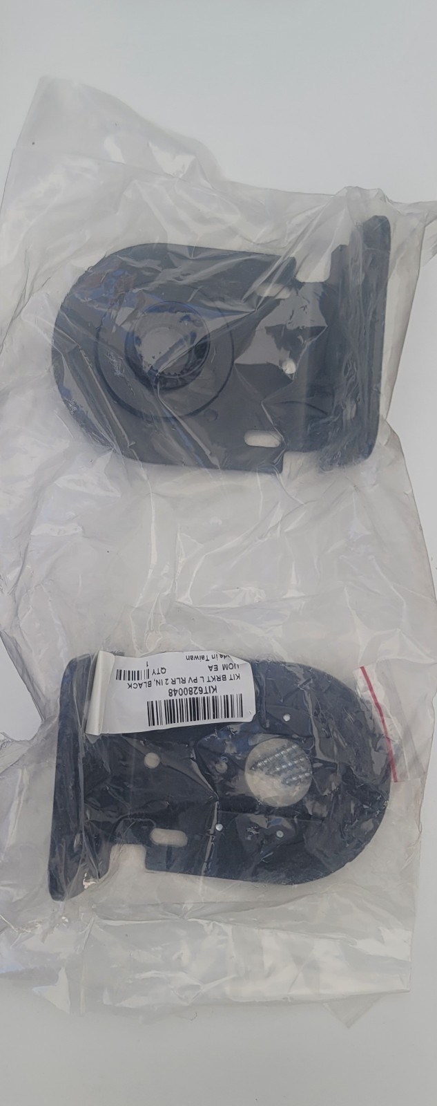 Hunter Douglas Powerview Roller Shade Large Mounting Brackets Black- NEW!